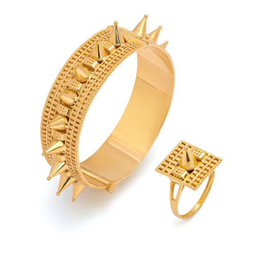 21K Monaya Traditional Gold Kids Set