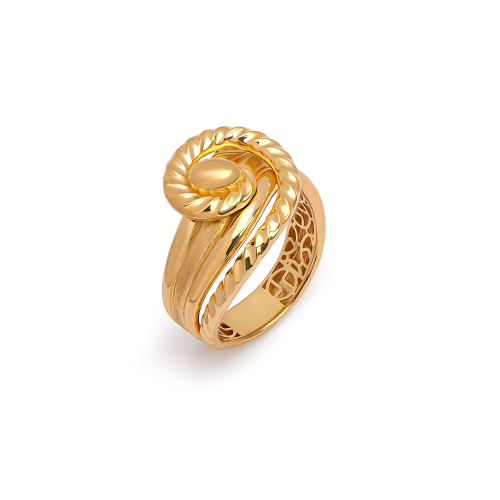 21K Gomle Gold Ring