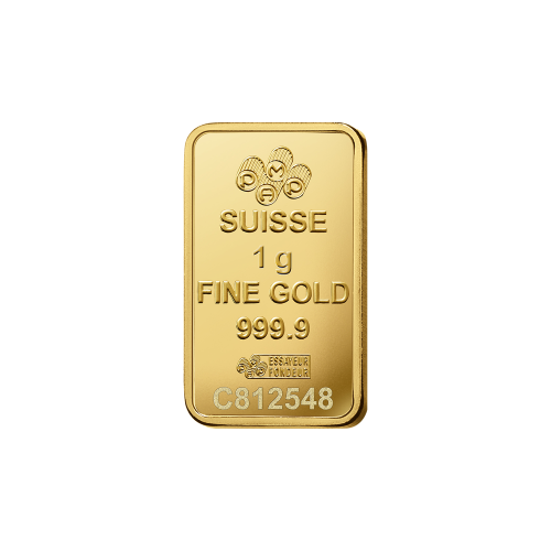 PAMP Fortuna 1 g Gold Bar
