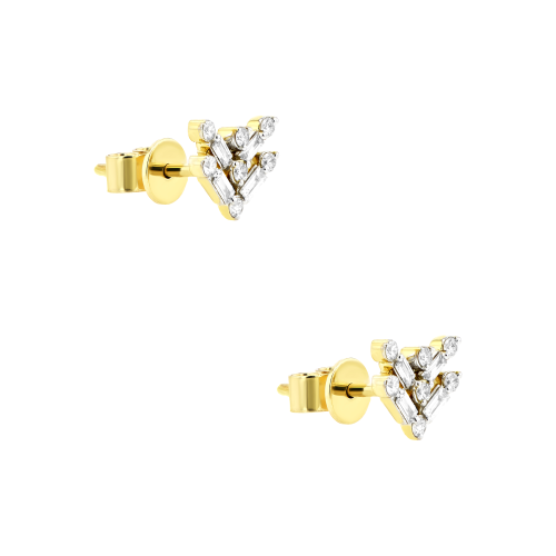 0.27CT Diamond Earring