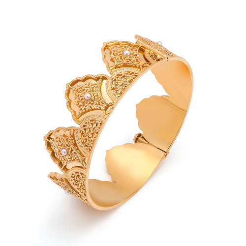 سوار اغفيلي من الذهب عيار 21 قيراط