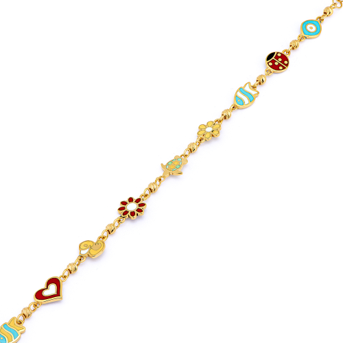 21K Yasmina Gold Bracelet