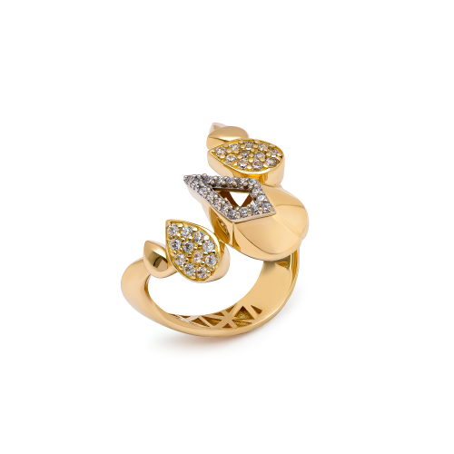 18K Katra Gold Ring
