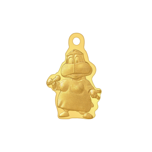 24K Um Khammas Freej Collectible Pendant
