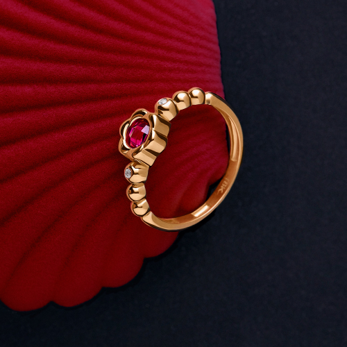 18K Suntuosa Gold Ring