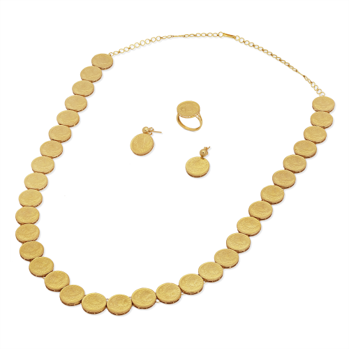 22K Alya Gold Set from Khazeena Collection