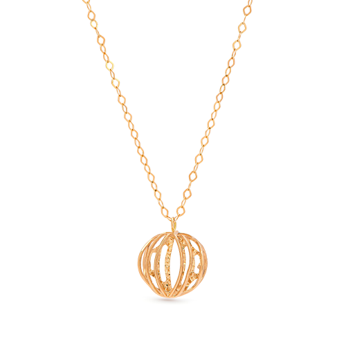 قلادة دوري من الذهب عيار 18 قيراط