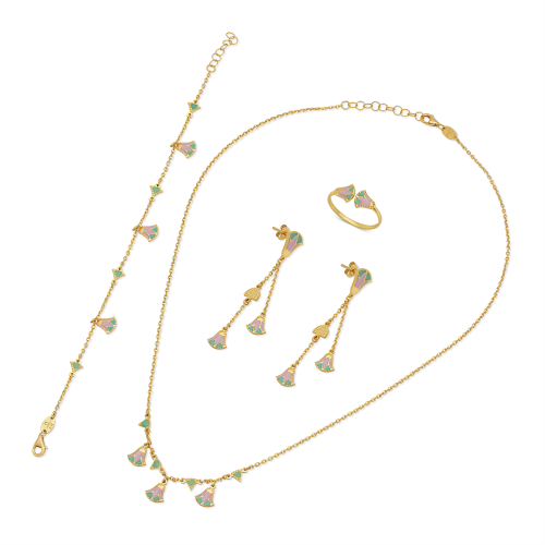 21K Sunlit Gold Set