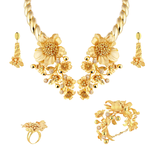 21K Buttercup Gold Set