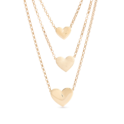 قلادة روزاليند من الذهب عيار 18 قيراط