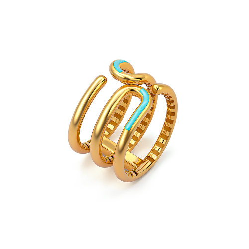 21K Naseem Gold Ring