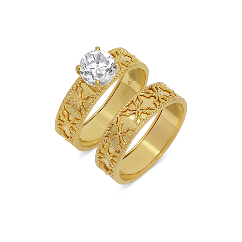 21K Sanabla Gold Ring