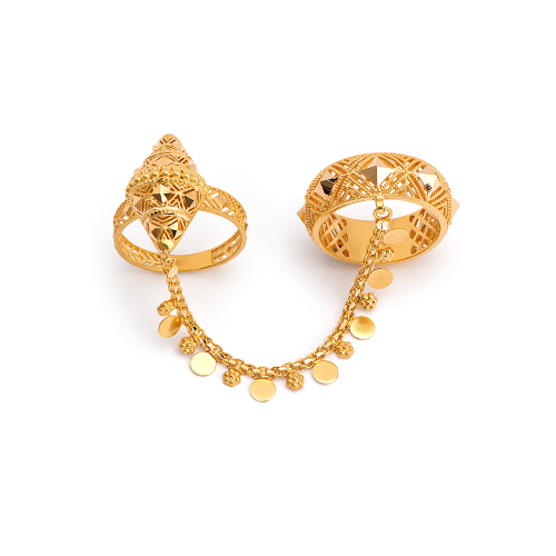 خاتم ذهب عيار 21 أرفيليس