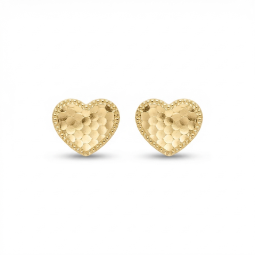 18K Daz Gold Earrings