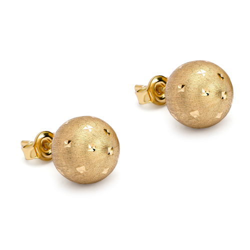 أقراط سانتوم من الذهب عيار 18 قيراط