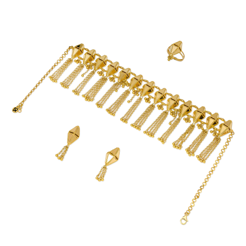 21K Nana Gold Set | Maraya Collection