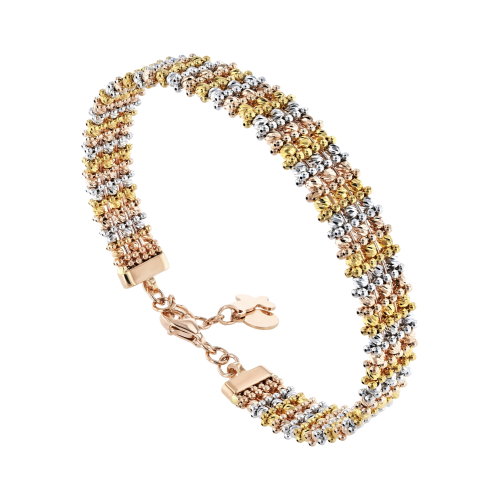 21K Swarm Gold Bangel Bracelet