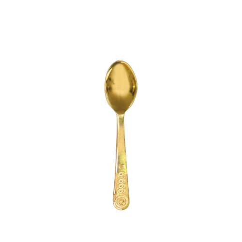 24K Baby Keepsake Gold Spoon