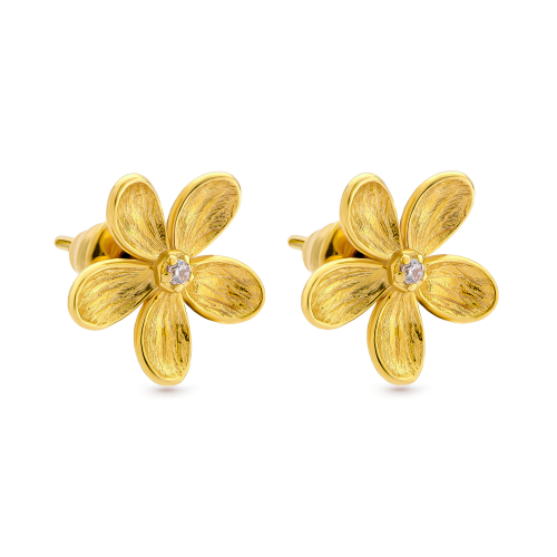 21K Henra Gold Earrings