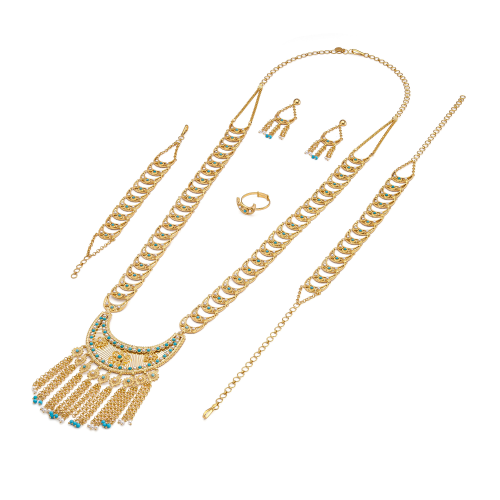 21K Traditional Gold Set from Hilal Collection