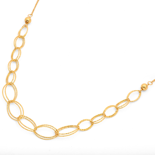 21K Rino Gold Necklace