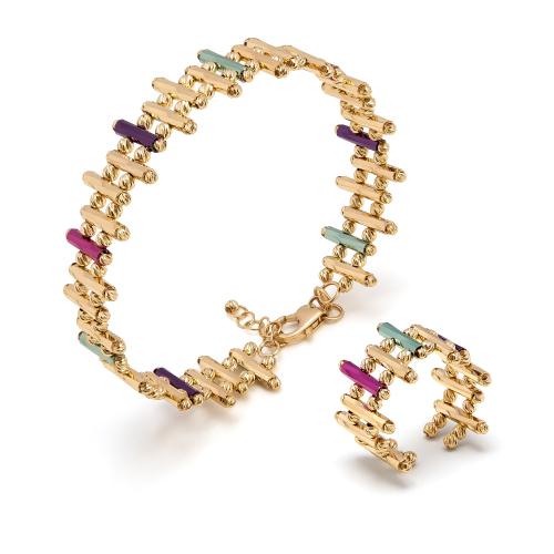 18K Najma Traditional Gold Set