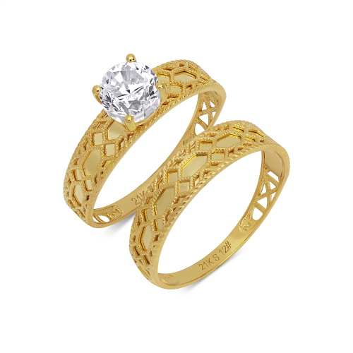 21K Sadeena Gold Ring