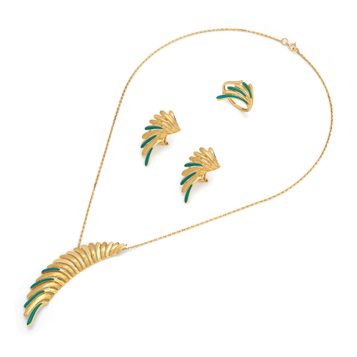 18K Banshee Gold Set