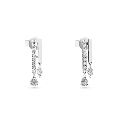 0.28CT Sari Diamond Earrings