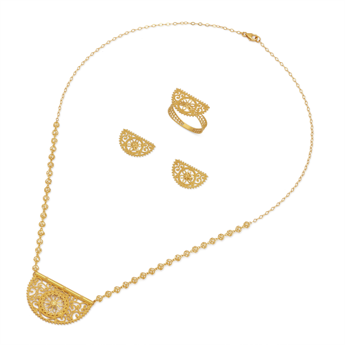 21K Mahtara Gold Set