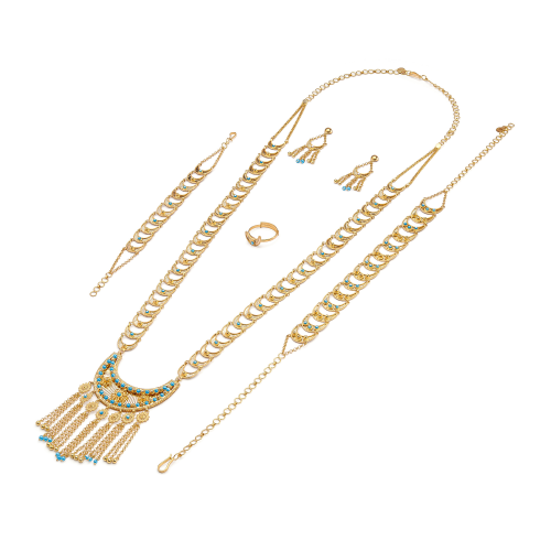 21K Traditional Gold Set from Hilal Collection