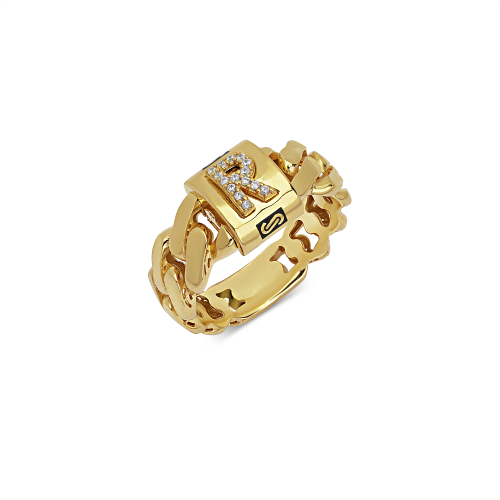 21K Horouf Gold Ring