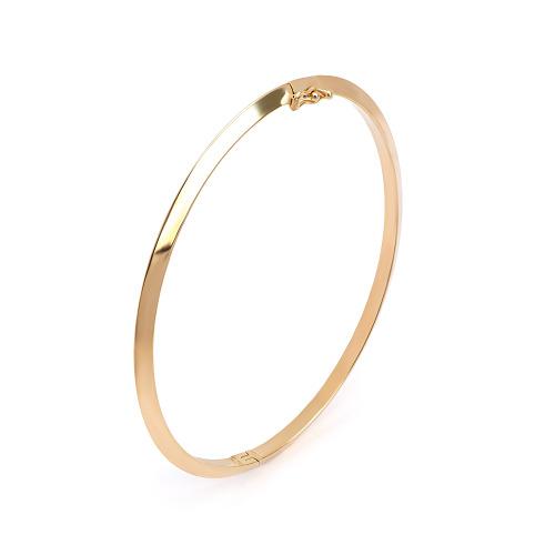 18K Veroda Gold Bangle