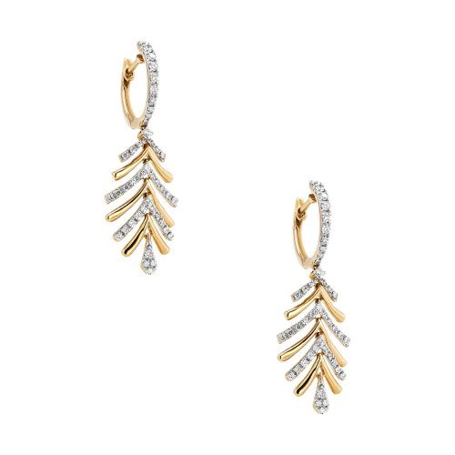 0.54CT Diamond Earring