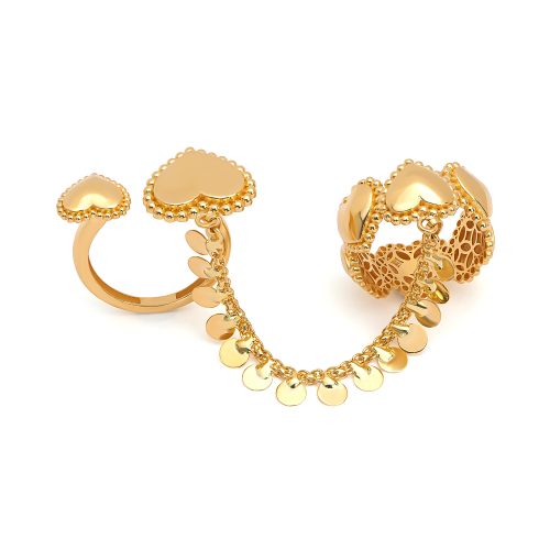 خاتم اوان من الذهب عيار ٢١ قيراط