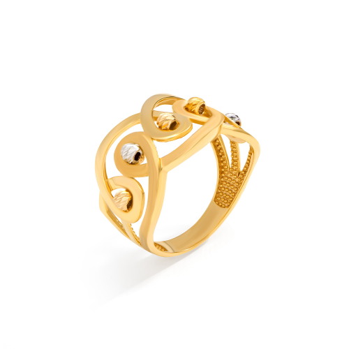 21K Exlabur Gold Ring