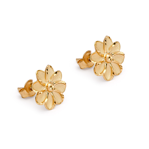 18K Florienne Gold Earrings