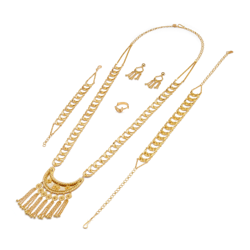 21K Traditional Gold Set from Hilal Collection
