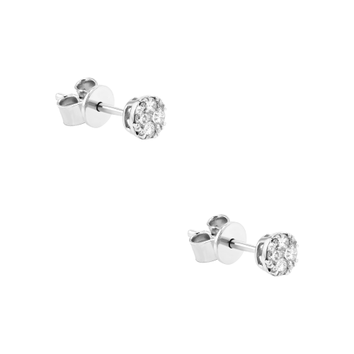 0.02CT Diamond Earring