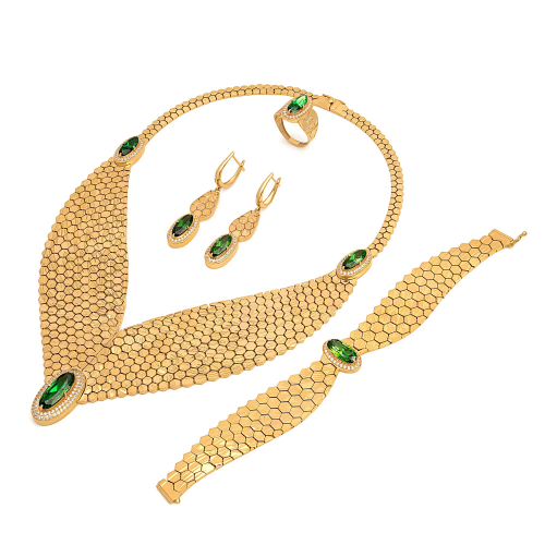 18K Najma Traditional Gold Set