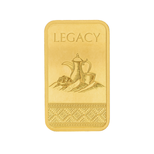 24K Dallah Gold Bar (100g) – The Legacy Collection