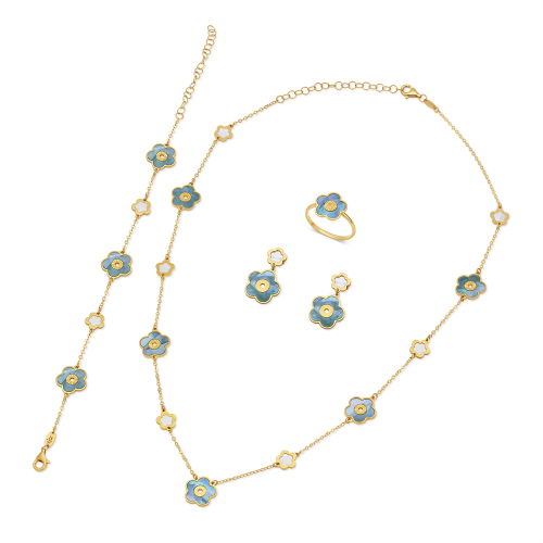 21K Wroud Gold Set