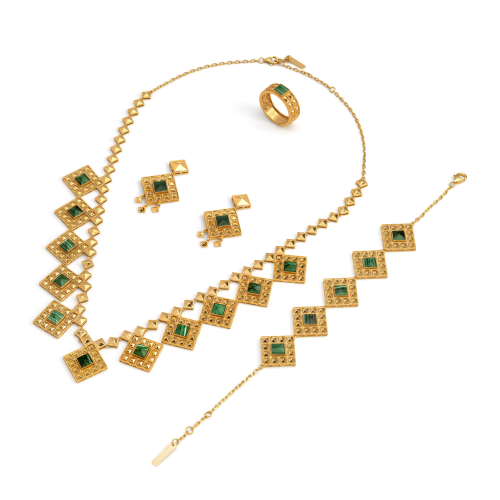 21K Al-Doub Gold Set