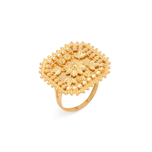 21K Athar Gold Ring