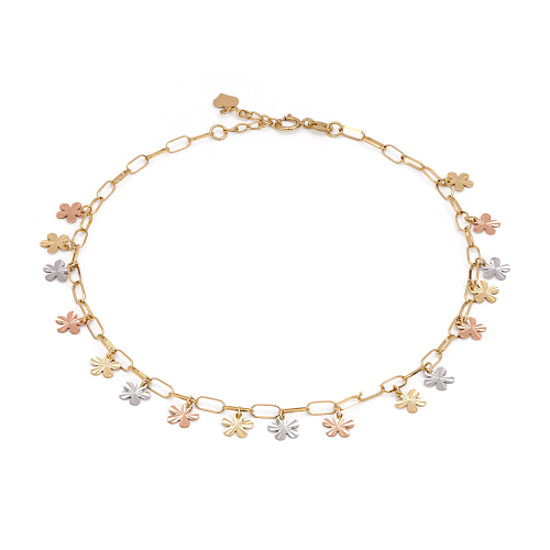 خلخال رانسي من الذهب عيار 18 قيراط