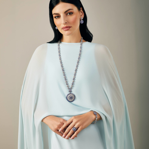 18K Maevor White Gold Gem Set