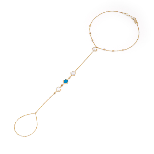 كف مايان من الذهب عيار 18 قيراط