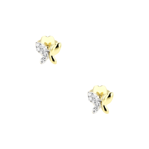 0.04CT Diamond Earring