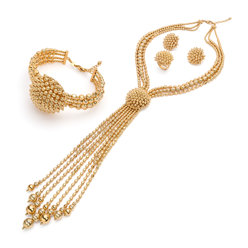 طقم الطرف ذهب عيار 21