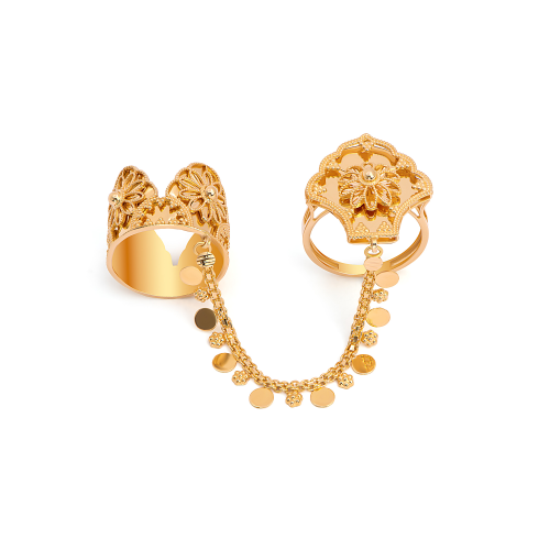 21K Axorel Gold Ring